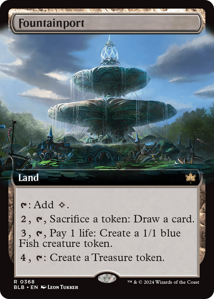 Magic | Fountainport (Extended Art) [Bloomburrow] | The Nerd Merchant