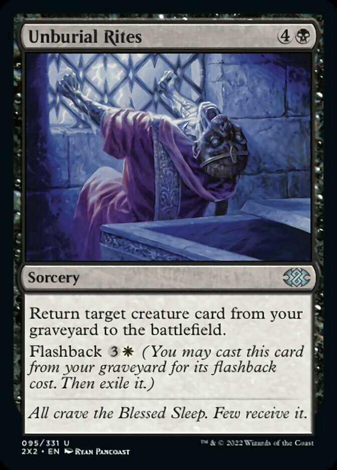 Magic | Unburial Rites [Double Masters 2022] | The Nerd Merchant