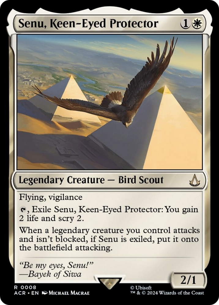 Magic | Senu, Keen-Eyed Protector [Assassin's Creed] | The Nerd Merchant