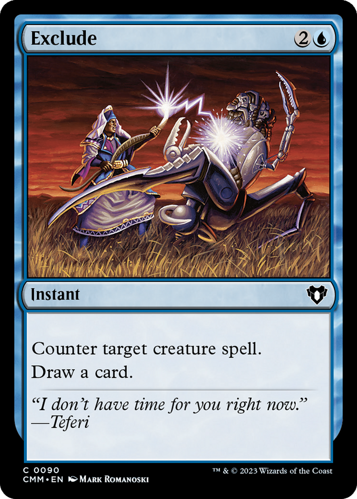 Magic | Exclude [Commander Masters] | The Nerd Merchant