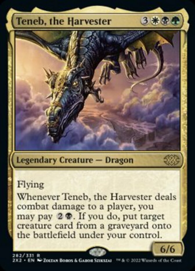 Magic | Teneb, the Harvester [Double Masters 2022] | The Nerd Merchant