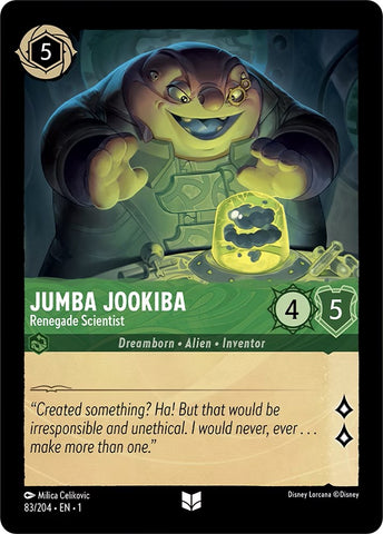 Lorcana | Jumba Jookiba - Renegade Scientist (83/204) [The First Chapter] | The Nerd Merchant
