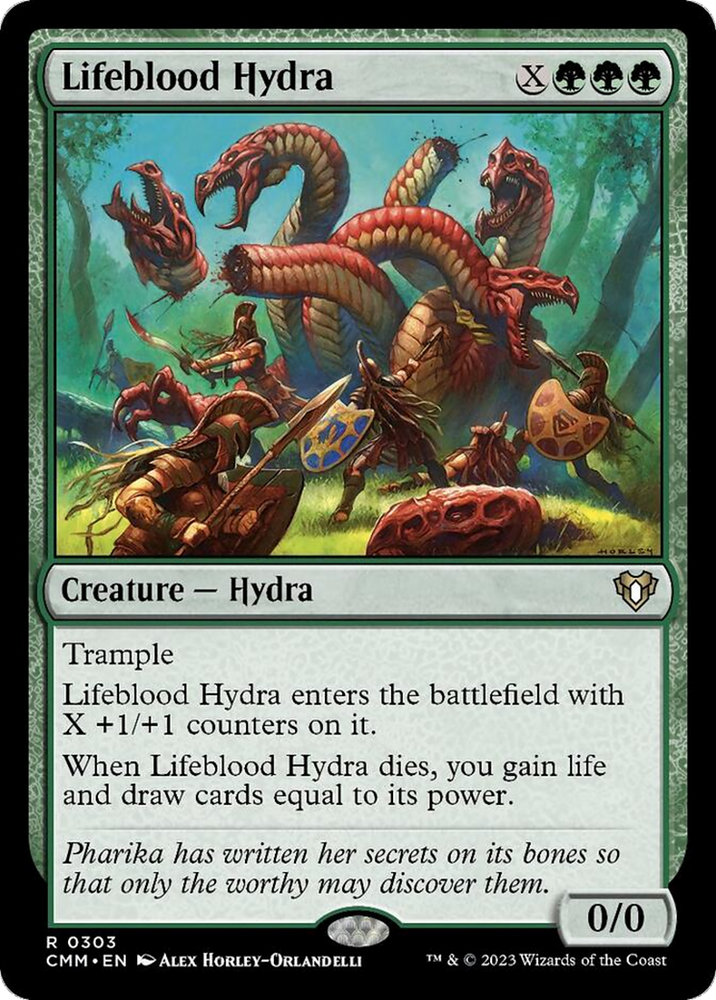 Magic | Lifeblood Hydra [Commander Masters] | The Nerd Merchant