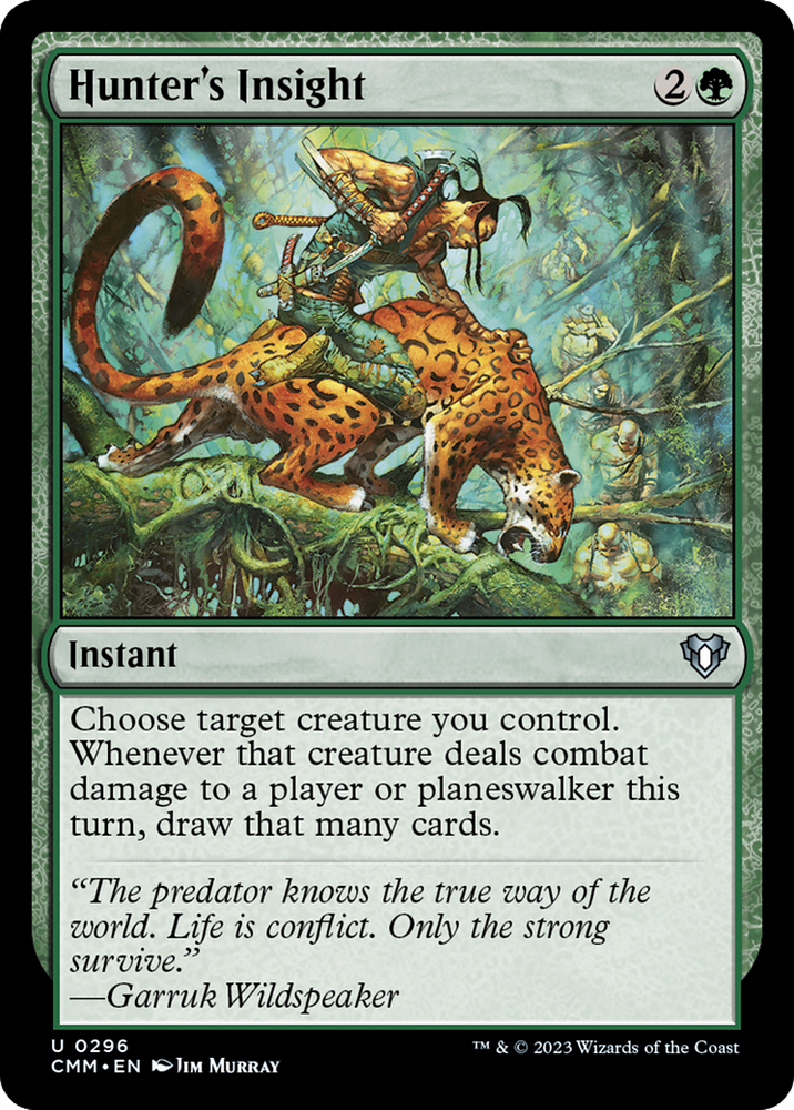 Magic | Hunter's Insight [Commander Masters] | The Nerd Merchant