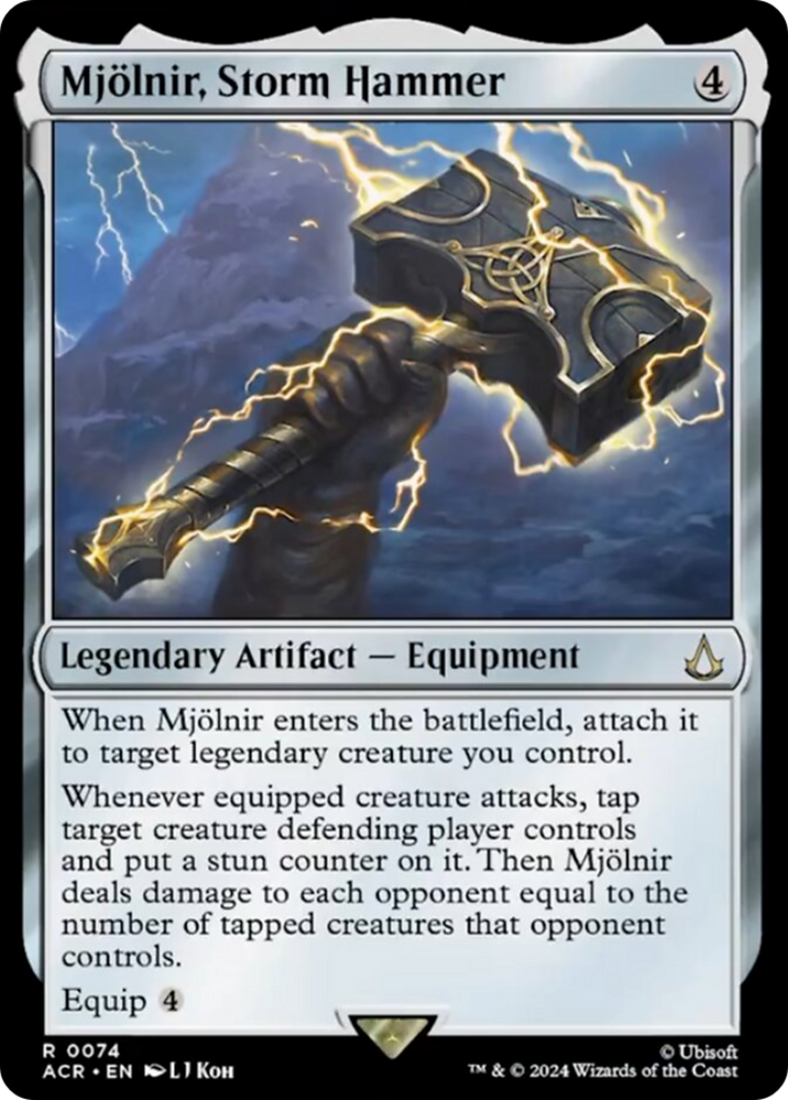 Magic | Mjolnir, Storm Hammer [Assassin's Creed] | The Nerd Merchant