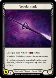 Flesh and Blood TCG | Nebula Blade // Viserai, Rune Blood [U-ARC077 // U-ARC075] (Arcane Rising Unlimited) | The Nerd Merchant