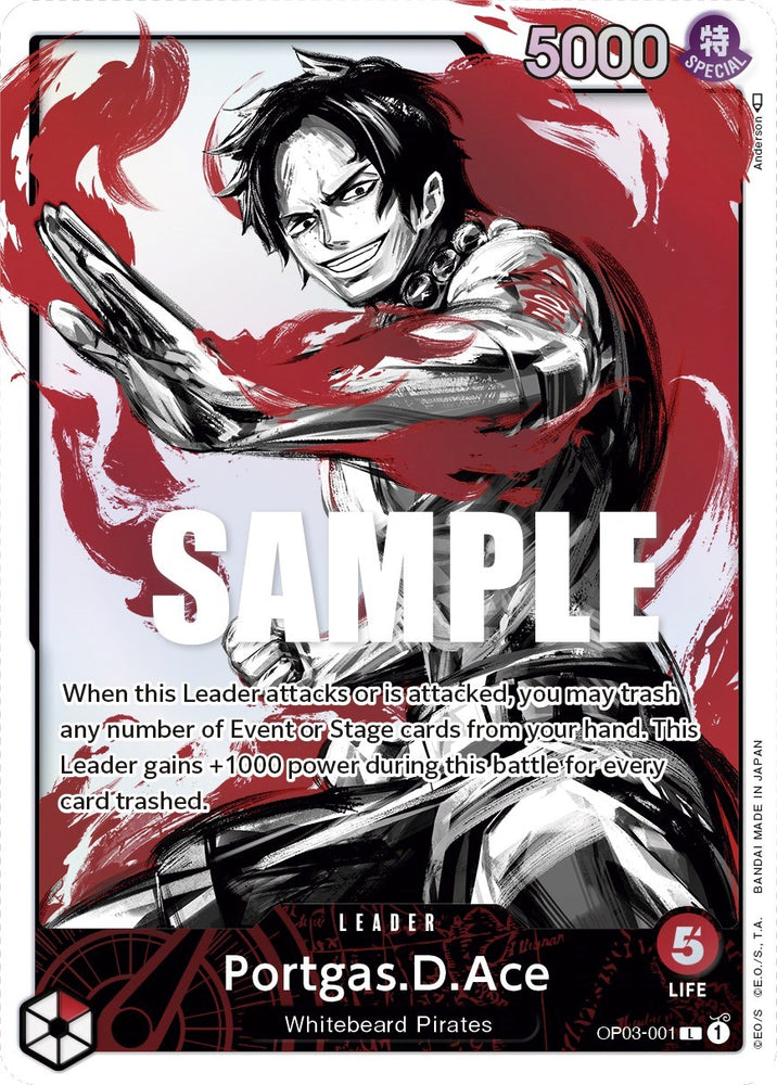 One Piece | Portgas.D.Ace (Alternate Art) [Pillars of Strength] | The Nerd Merchant