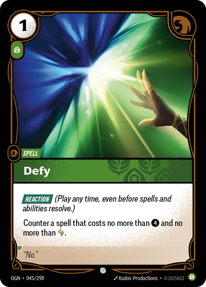 Defy (Foil) - Origins #45