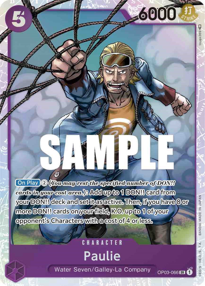 One Piece | Paulie [Pillars of Strength] | The Nerd Merchant