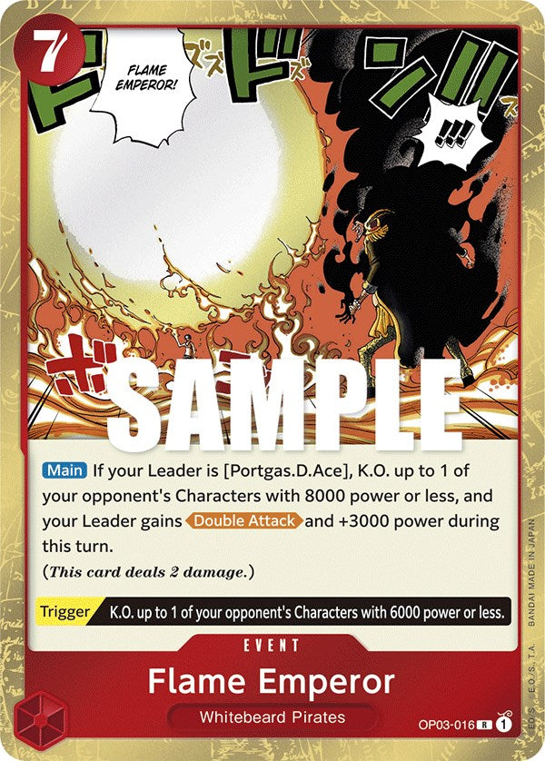 One Piece | Flame Emperor [Pillars of Strength] | The Nerd Merchant