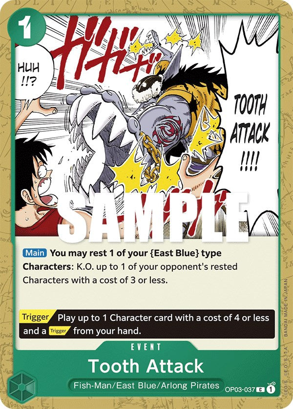 One Piece | Tooth Attack [Pillars of Strength] | The Nerd Merchant