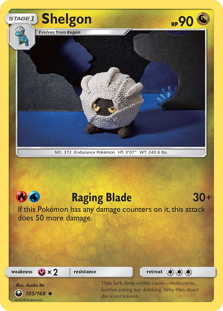 Pokemon | Shelgon (105/168) [Sun & Moon: Celestial Storm] | The Nerd Merchant