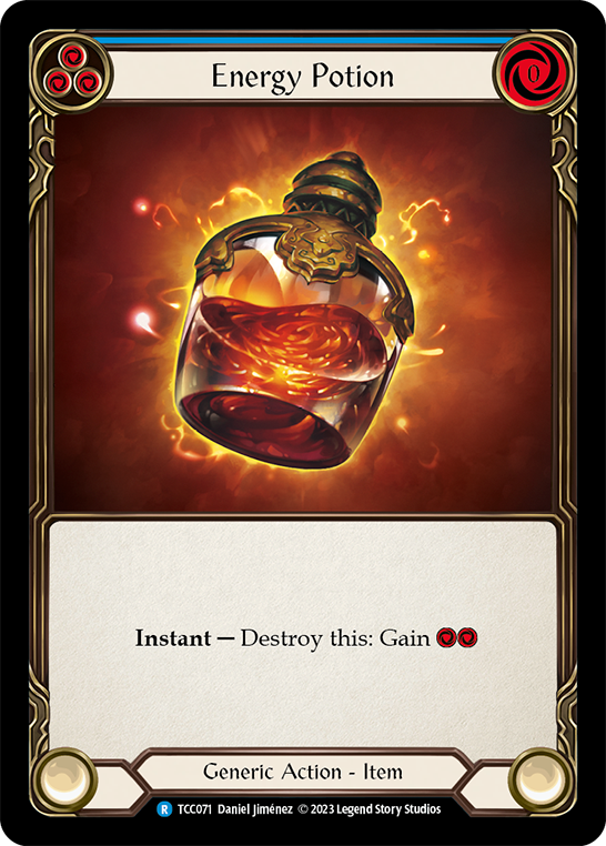 Flesh and Blood TCG | Energy Potion [TCC071] (Round the Table: TCC x LSS) | The Nerd Merchant