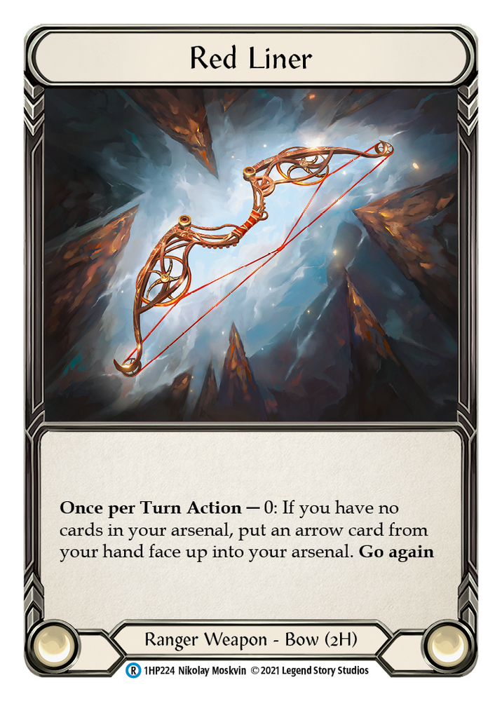 Flesh and Blood TCG | Red Liner [1HP224] (History Pack 1) | The Nerd Merchant