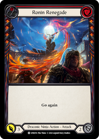 Flesh and Blood TCG | Ronin Renegade (Red) [UPR078] (Uprising) | The Nerd Merchant