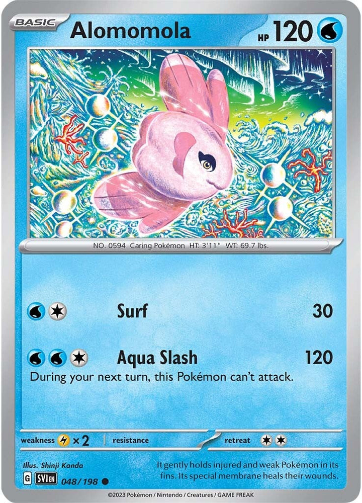 Pokemon | Alomomola (048/198) [Scarlet & Violet: Base Set] | The Nerd Merchant