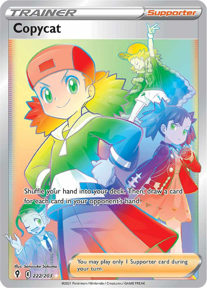 Pokemon | Copycat (222/203) [Sword & Shield: Evolving Skies] | The Nerd Merchant