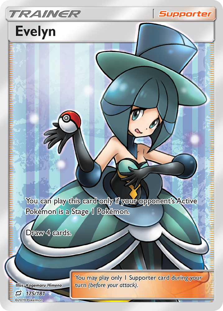 Pokemon | Evelyn (175/181) [Sun & Moon: Team Up] | The Nerd Merchant