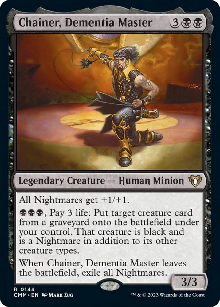 Magic | Chainer, Dementia Master [Commander Masters] | The Nerd Merchant