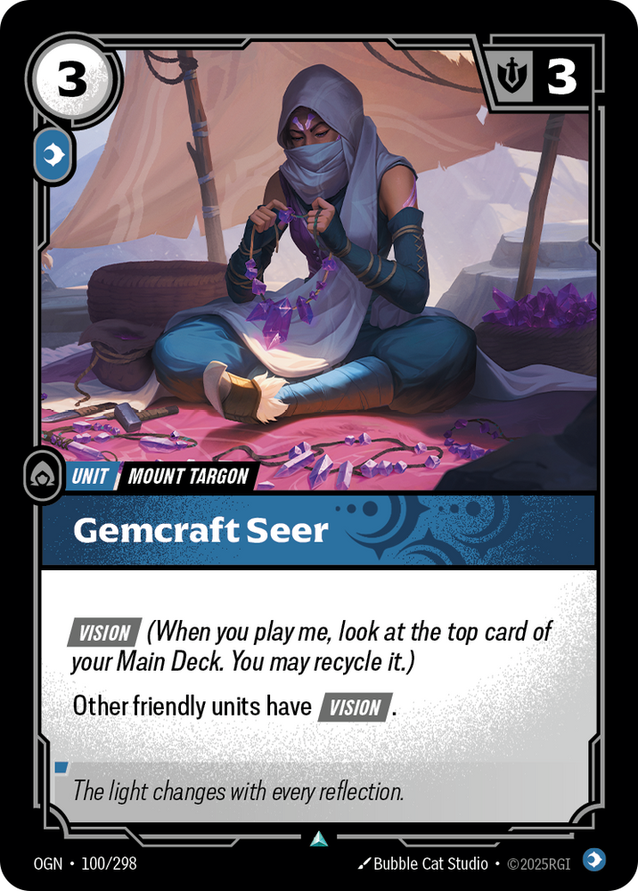 Gemcraft Seer (Foil) - Origins #100