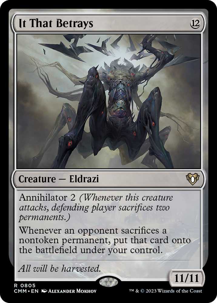 Magic | It That Betrays [Commander Masters] | The Nerd Merchant