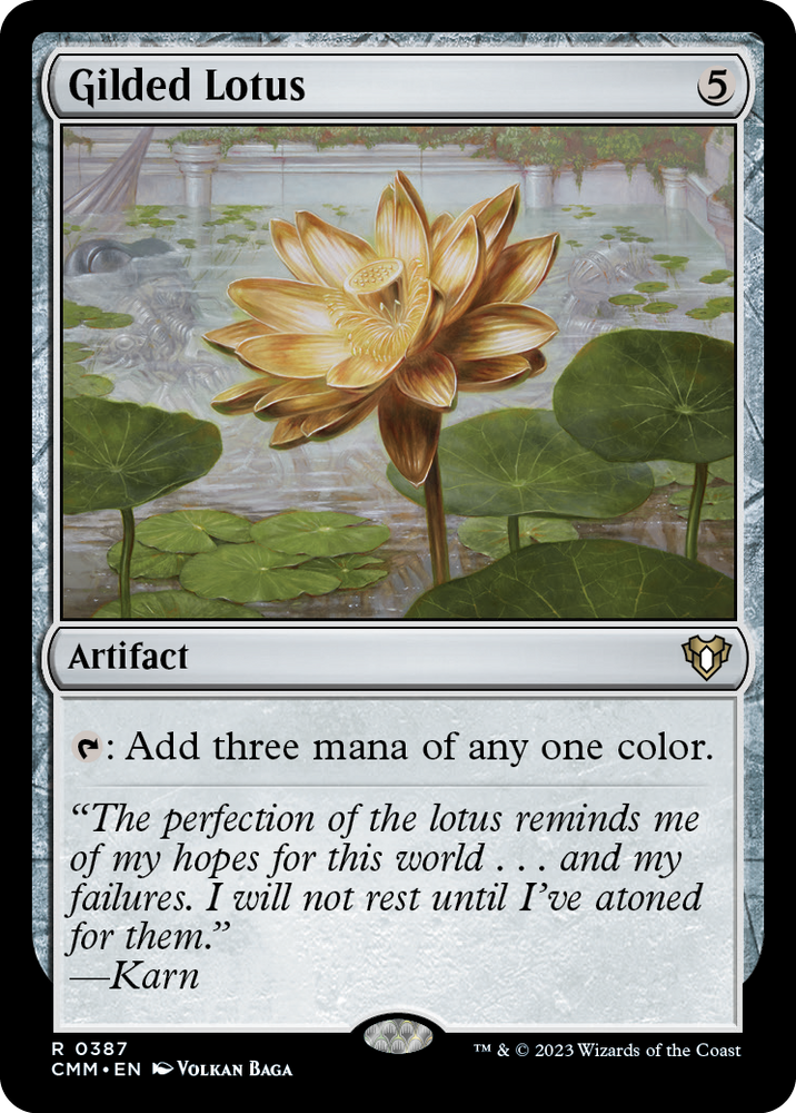 Magic | Gilded Lotus [Commander Masters] | The Nerd Merchant