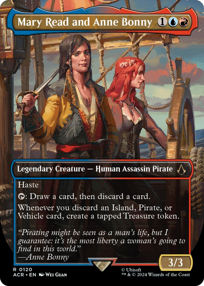 Magic | Mary Read and Anne Bonny (Borderless) [Assassin's Creed] | The Nerd Merchant