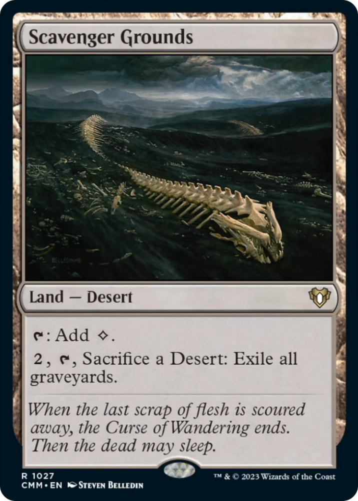 Magic | Scavenger Grounds [Commander Masters] | The Nerd Merchant