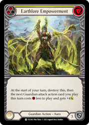 Flesh and Blood TCG | Earthlore Empowerment (Yellow) [TCC043] (Round the Table: TCC x LSS) | The Nerd Merchant