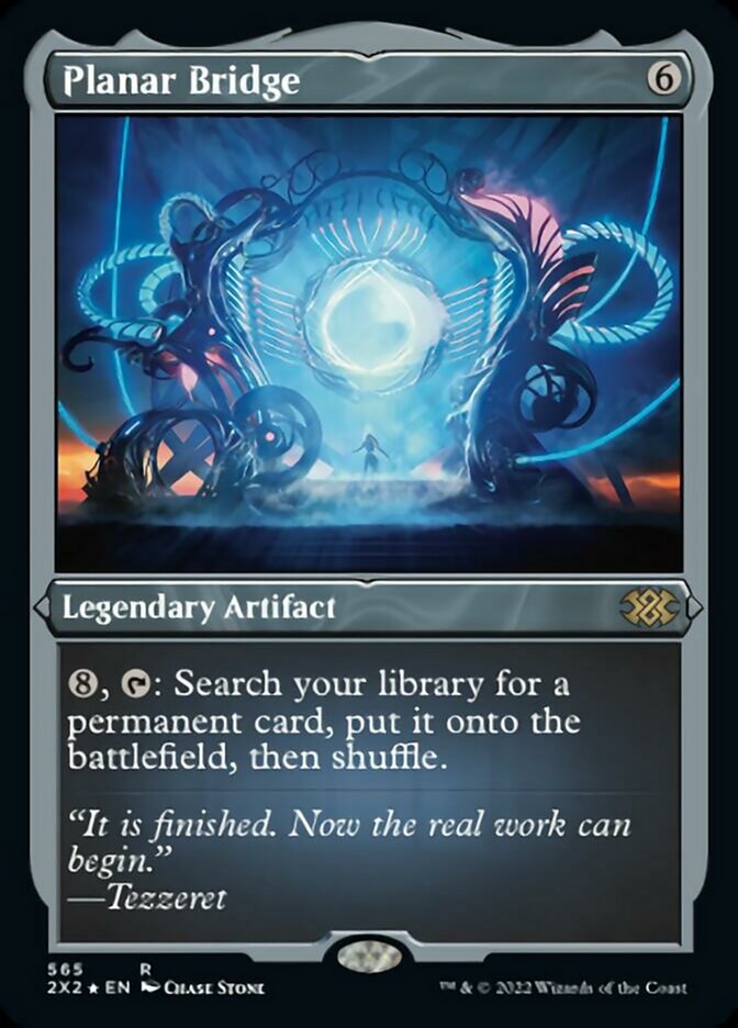 Magic | Planar Bridge (Foil Etched) [Double Masters 2022] | The Nerd Merchant