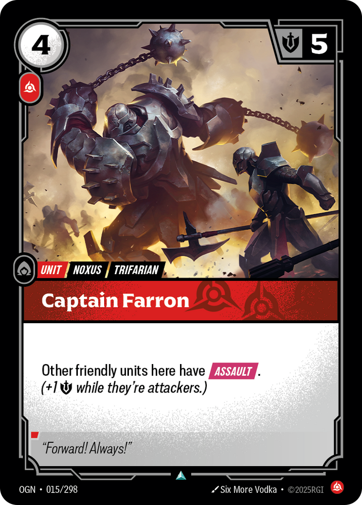 Captain Farron (Foil) - Origins #15