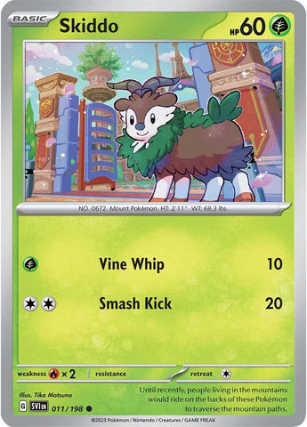 Pokemon | Skiddo (011/198) [Scarlet & Violet: Base Set] | The Nerd Merchant