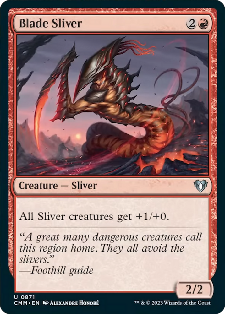 Magic | Blade Sliver [Commander Masters] | The Nerd Merchant