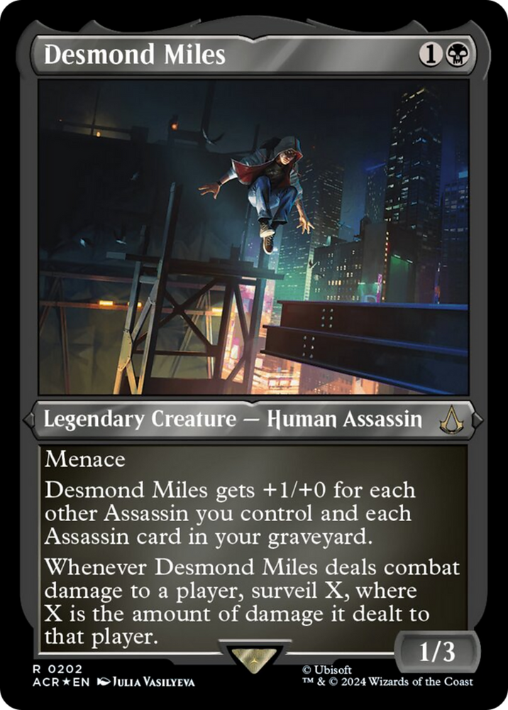 Magic | Desmond Miles (Foil Etched) [Assassin's Creed] | The Nerd Merchant