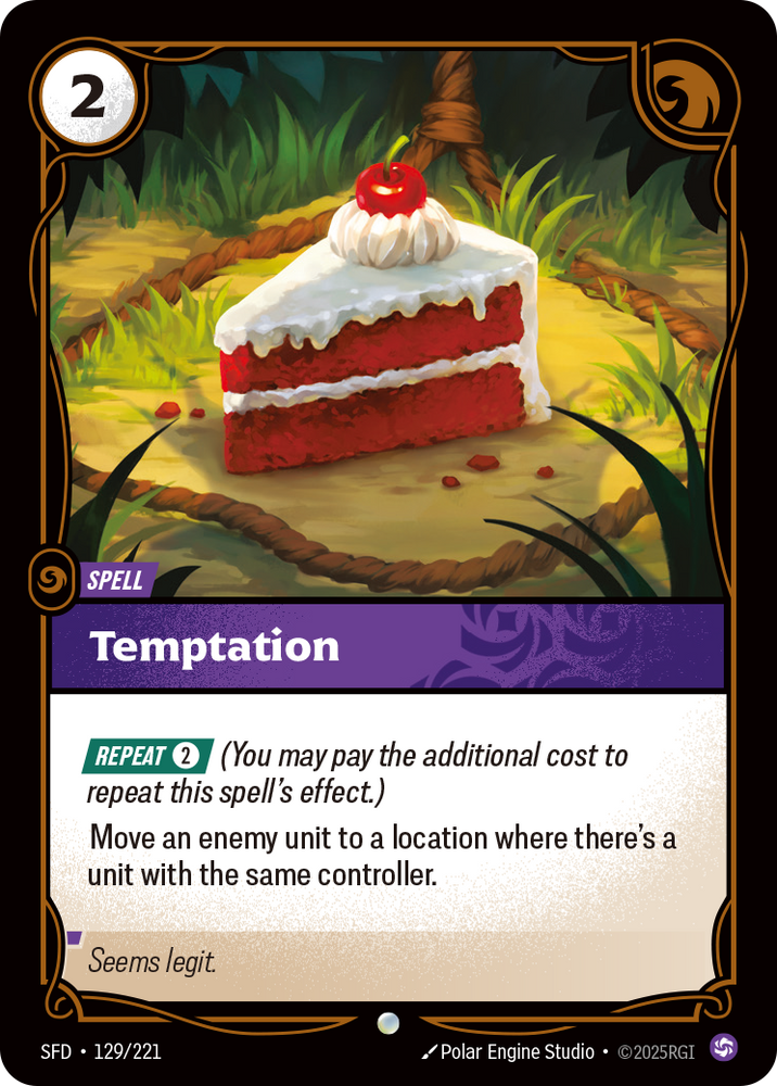 Temptation (Foil) - Spiritforged #129