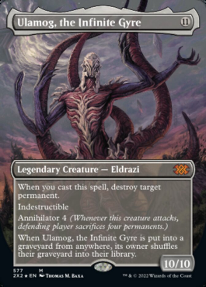 Magic | Ulamog, the Infinite Gyre (Textured Foil) [Double Masters 2022] | The Nerd Merchant