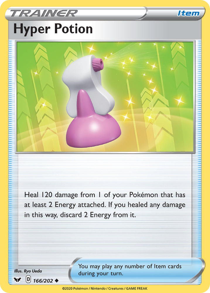 Pokemon | Hyper Potion (166/202) [Sword & Shield: Base Set] | The Nerd Merchant