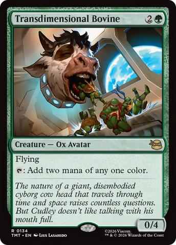 Magic | Transdimensional Bovine [Teenage Mutant Ninja Turtles] | The Nerd Merchant
