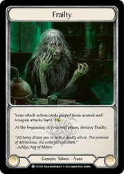 Flesh and Blood TCG | Frailty // Spider's Bite [OUT235 // OUT004] (Outsiders) | The Nerd Merchant