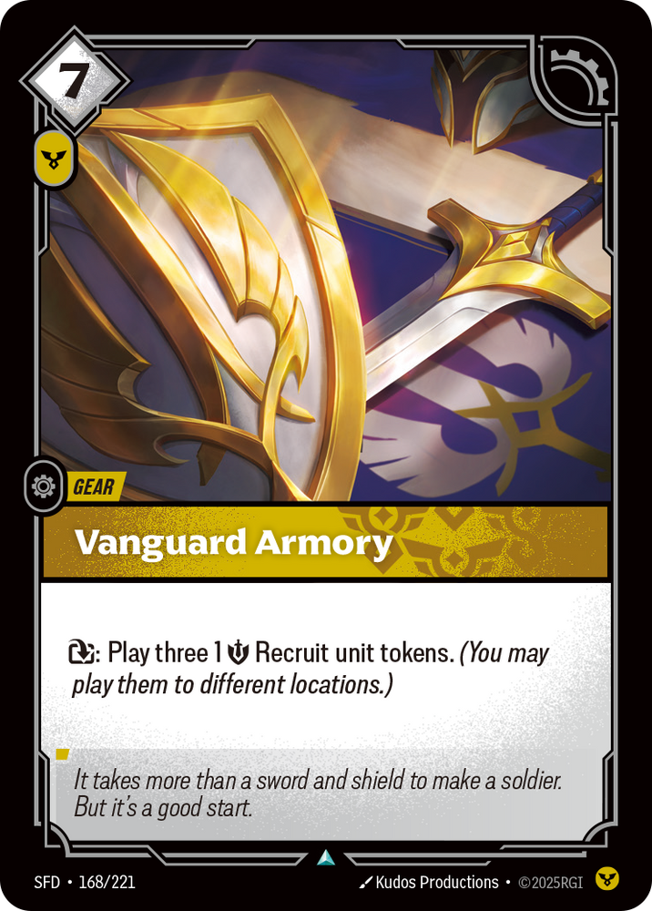 Vanguard Armory (Foil) - Spiritforged #168