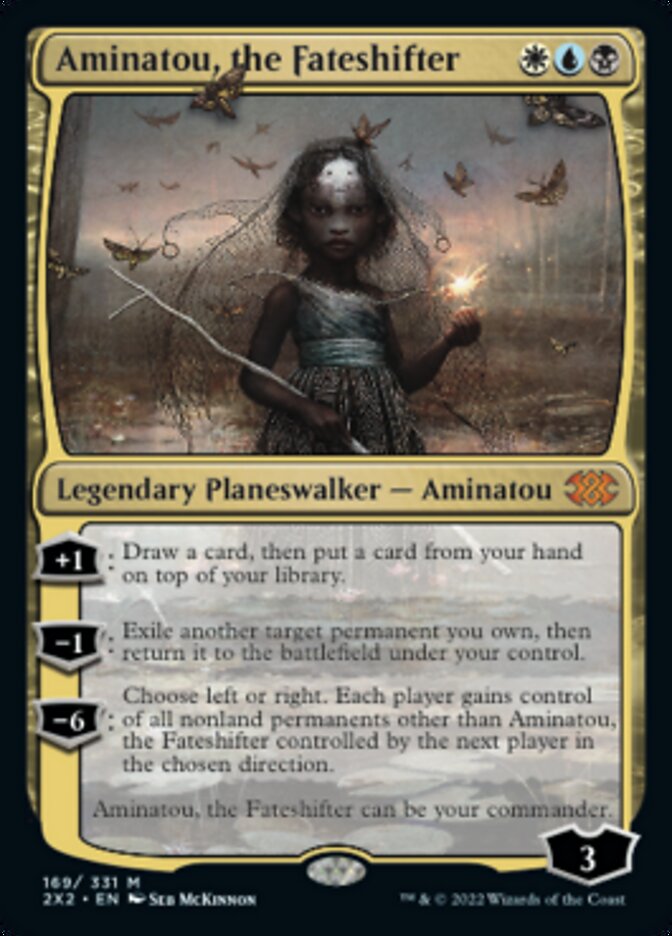 Magic | Aminatou, the Fateshifter [Double Masters 2022] | The Nerd Merchant