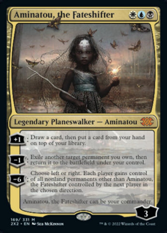 Magic | Aminatou, the Fateshifter [Double Masters 2022] | The Nerd Merchant
