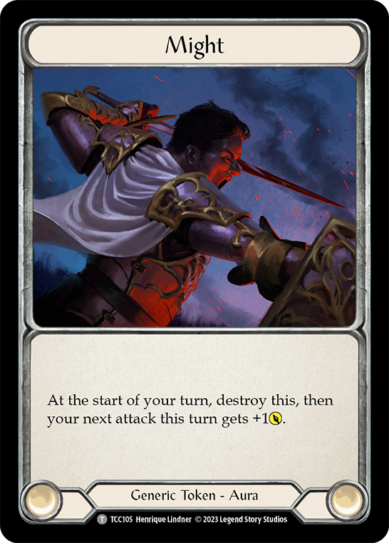 Flesh and Blood TCG | Might [TCC105] (Round the Table: TCC x LSS) | The Nerd Merchant