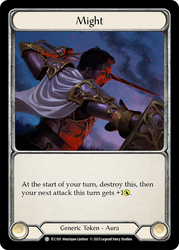 Flesh and Blood TCG | Might [TCC105] (Round the Table: TCC x LSS) | The Nerd Merchant