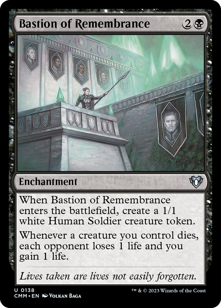 Magic | Bastion of Remembrance [Commander Masters] | The Nerd Merchant