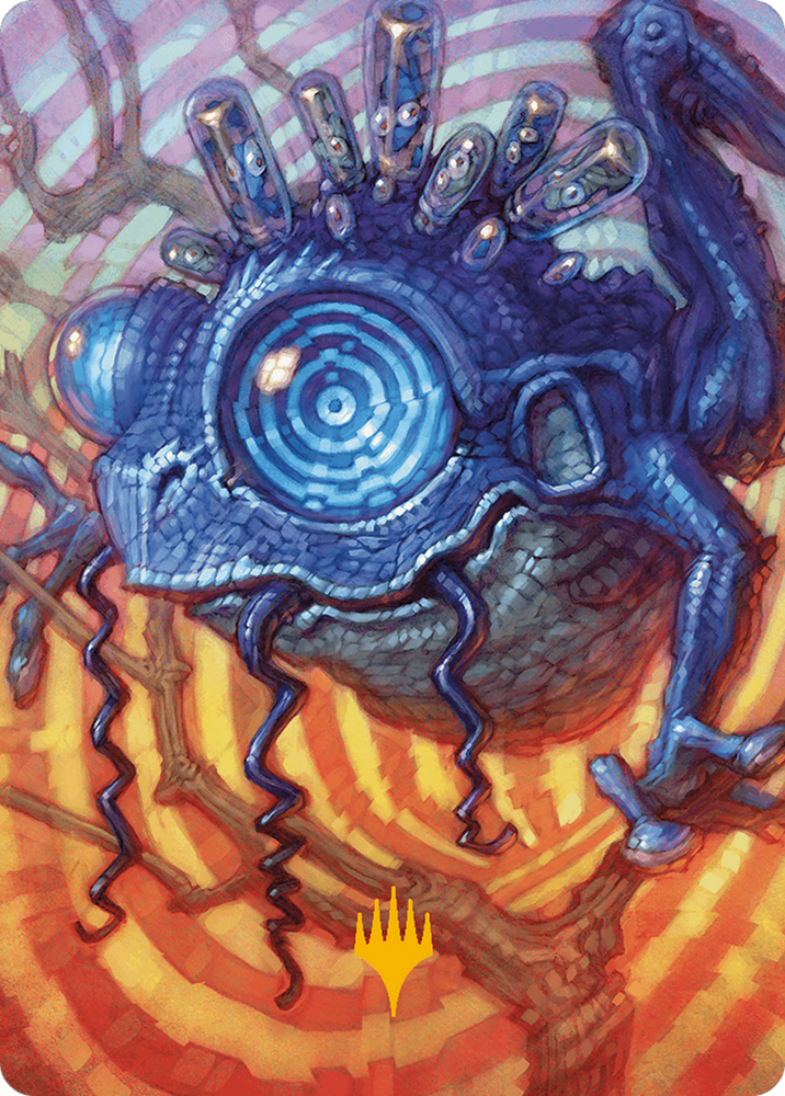 Magic | Psychic Frog Art Card (Gold-Stamped Planeswalker Symbol) [Modern Horizons 3 Art Series] | The Nerd Merchant