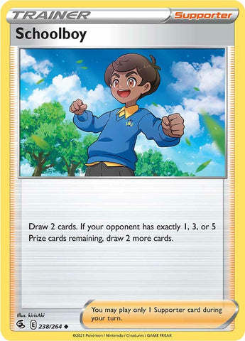 Pokemon | Schoolboy (238/264) [Sword & Shield: Fusion Strike] | The Nerd Merchant