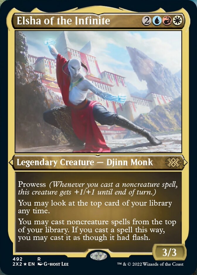 Magic | Elsha of the Infinite (Foil Etched) [Double Masters 2022] | The Nerd Merchant