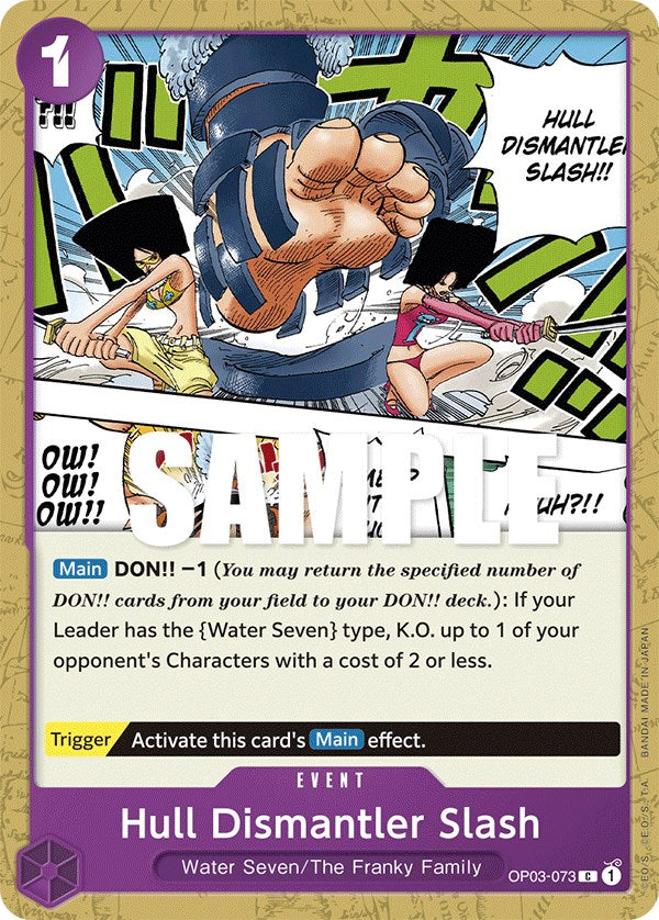 One Piece | Hull Dismantler Slash [Pillars of Strength] | The Nerd Merchant