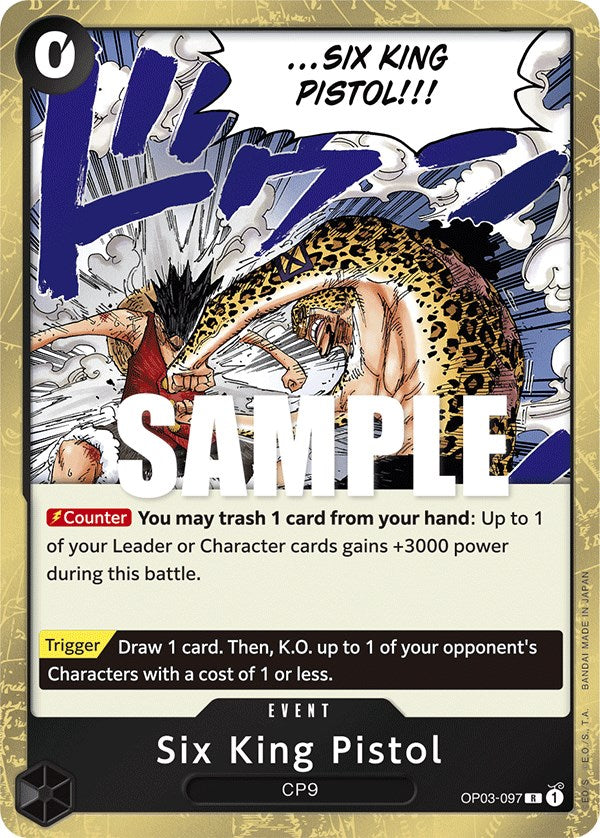 One Piece | Six King Pistol [Pillars of Strength] | The Nerd Merchant